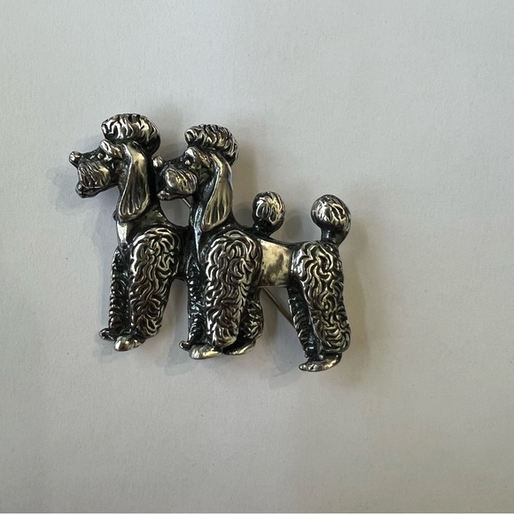 Napier Jewelry - Vintage Poodle Pin